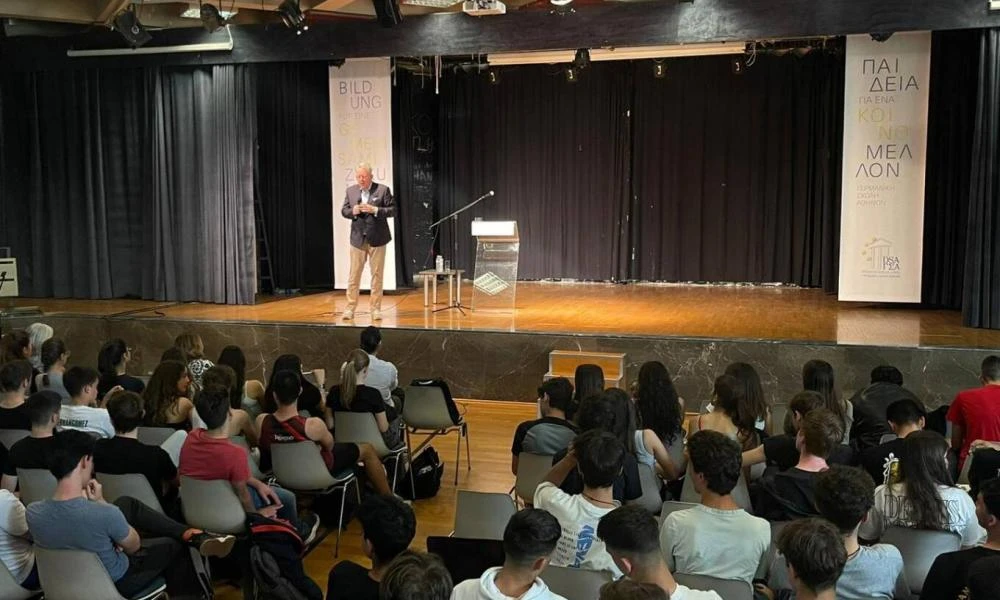 Γερμανική Σχολή Αθηνών: Επίσκεψη του διευθυντή της Deutsche Welle, για τα 60 χρόνια της ελληνικής υπηρεσίας